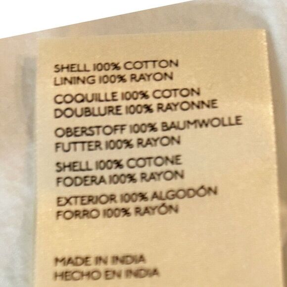 Anthropologie Midi Dress Women White Shoulder Tiered Cotton Size 6 - Picture 16 of 16